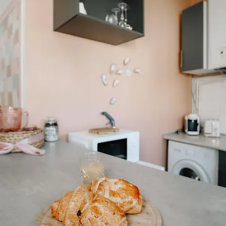 Coquillages Et Crustaces, Netflix Baignoire Ilot Chez Ivona Vacances Gujan-Mestras Exterior photo